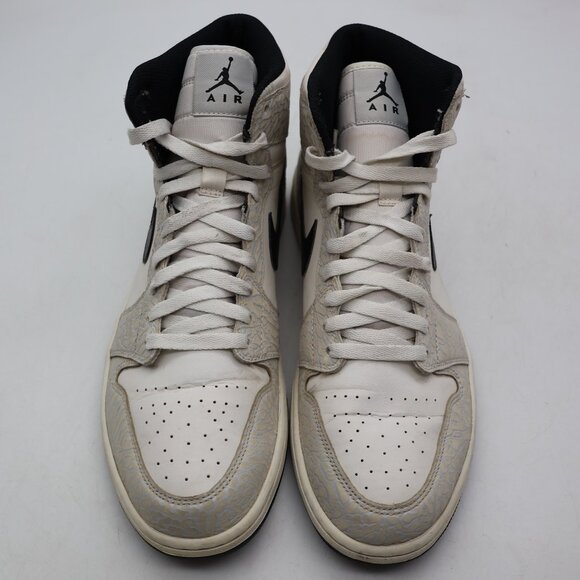 Nike Air Jordan 1 Retro High Men\'s Size 12 White Elephant Athletic Sneakers main image 7
